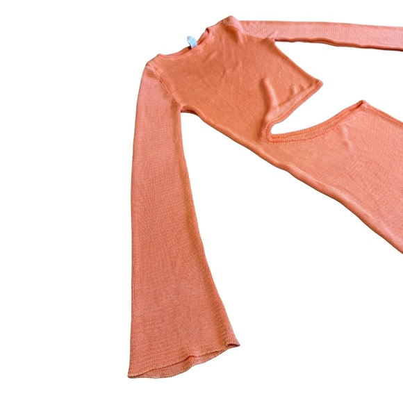 728. BAOBAB Betsey Knit Orange Maxi Dress $285 NWOT Large - Picture 6 of 8